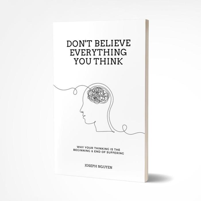 Don't Believe Everything You Think Book